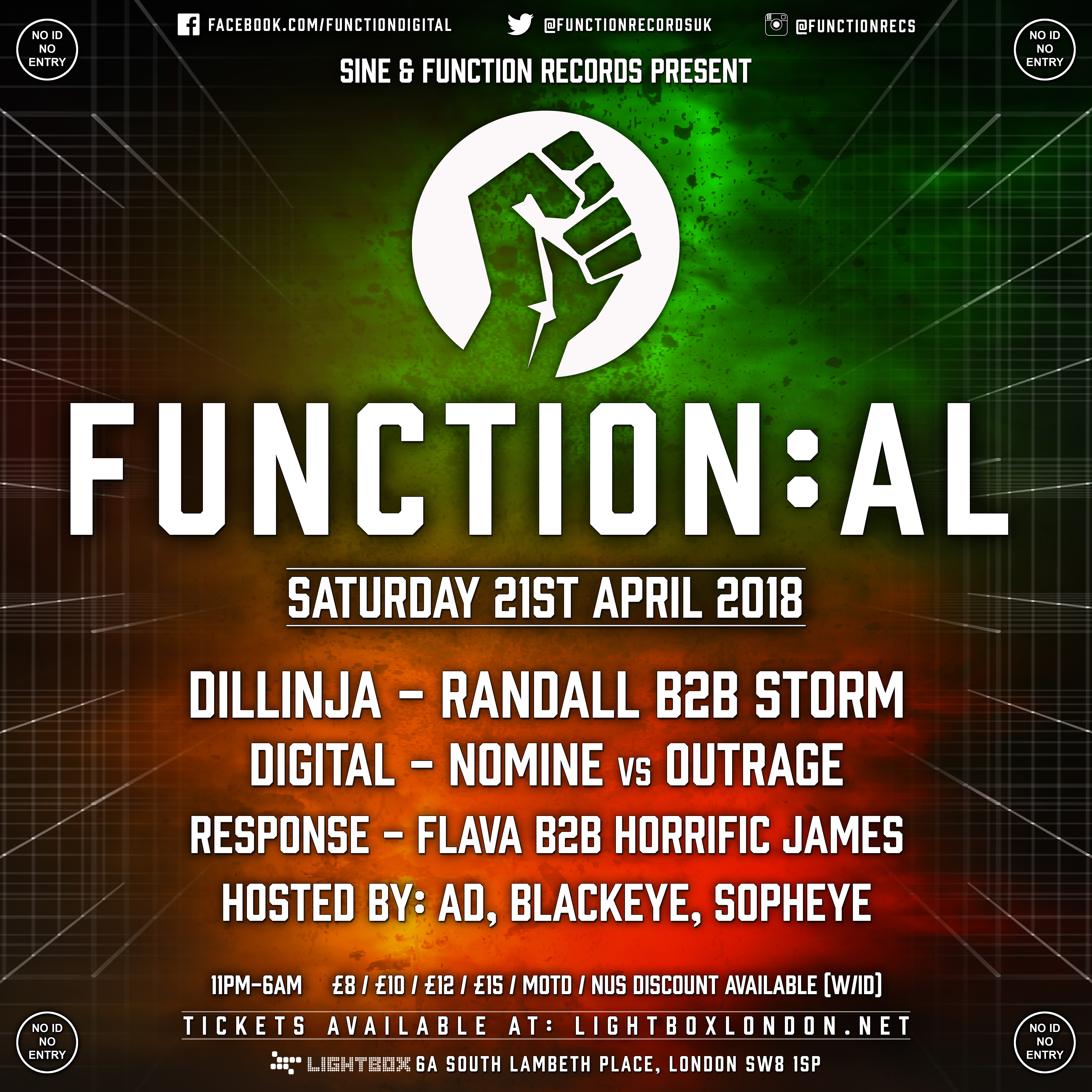 FUNCTION:AL  21ST APRIL 2018