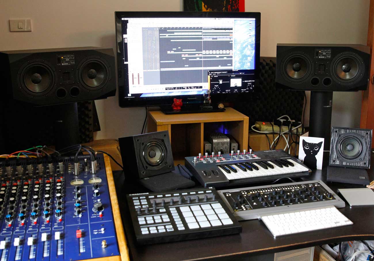 Digital back in the studio